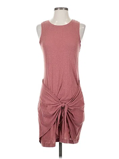 Pre-owned Aerie Casual Dress In Burgundy