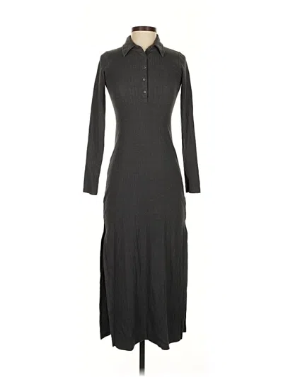 Pre-owned Aerie Casual Dress In Gray