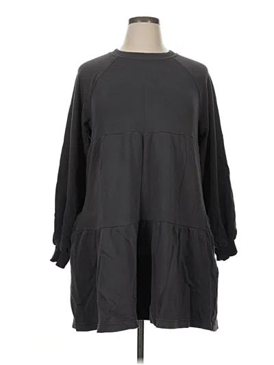 Pre-owned Aerie Casual Dress In Gray