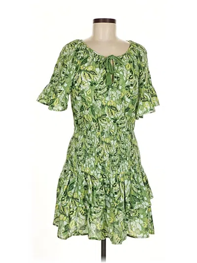 Pre-owned Aerie Casual Dress In Green