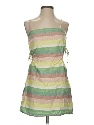 Pre-owned Aerie Casual Dress In Green