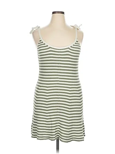 Pre-owned Aerie Casual Dress In Green
