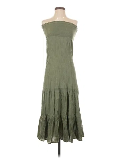 Pre-owned Aerie Casual Dress In Green