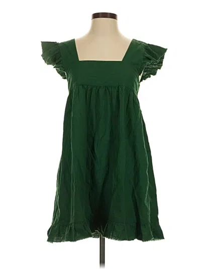 Pre-owned Aerie Casual Dress In Green