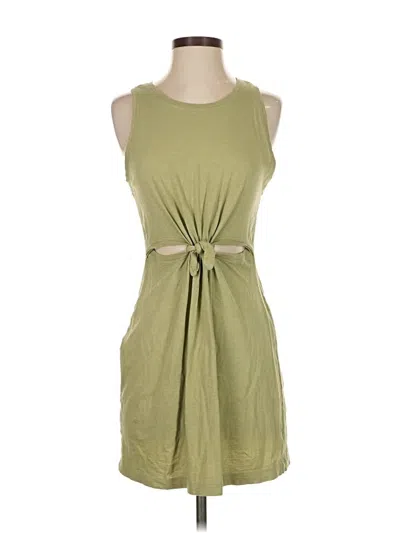 Pre-owned Aerie Casual Dress In Green