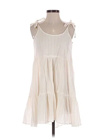 Pre-owned Aerie Casual Dress In Ivory
