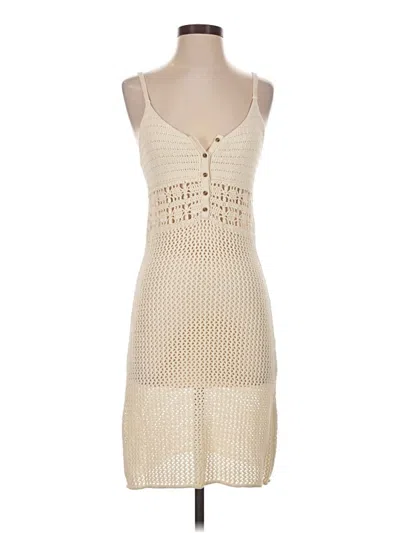 Pre-owned Aerie Casual Dress In Ivory