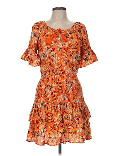 Pre-owned Aerie Casual Dress In Orange