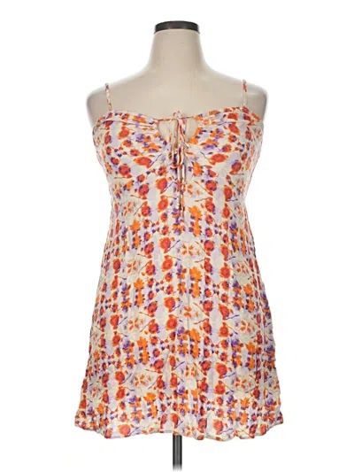Pre-owned Aerie Casual Dress In Orange