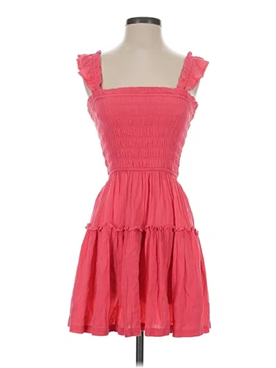 Pre-owned Aerie Casual Dress In Red