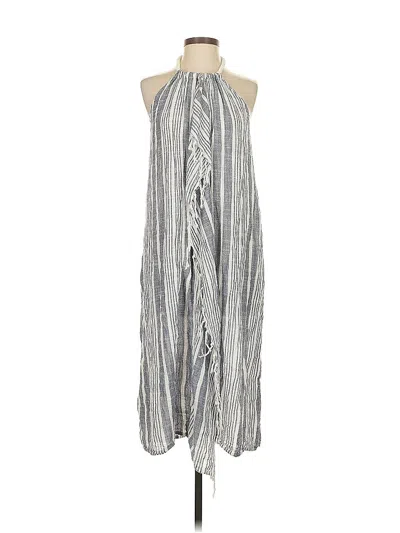 Pre-owned Aerie Casual Dress In Silver