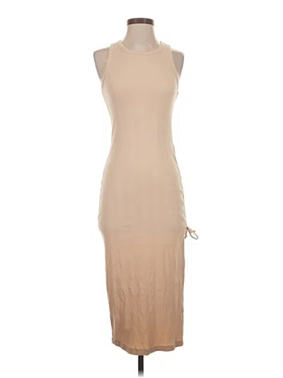 Pre-owned Aerie Casual Dress In Tan