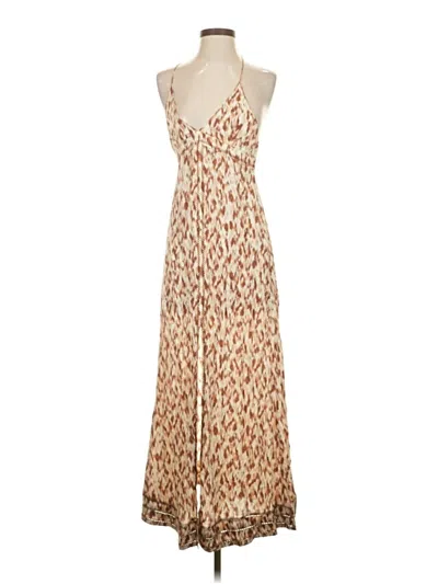 Pre-owned Aerie Casual Dress In Tan