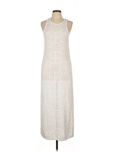 Pre-owned Aerie Casual Dress In White