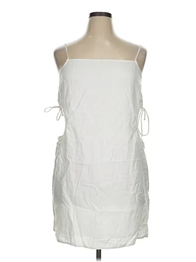 Pre-owned Aerie Casual Dress In White