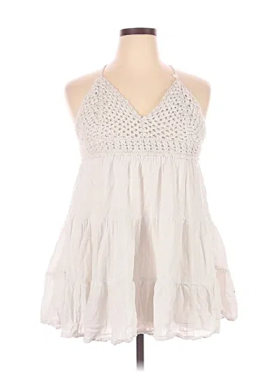 Pre-owned Aerie Casual Dress In White