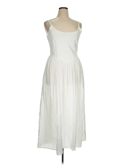 Pre-owned Aerie Casual Dress In White