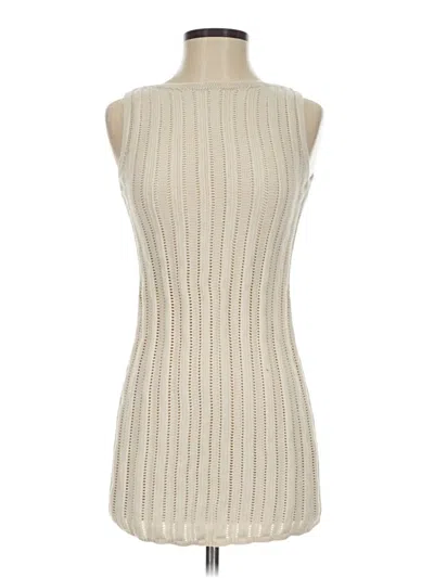 Pre-owned Aerie Casual Dress In White