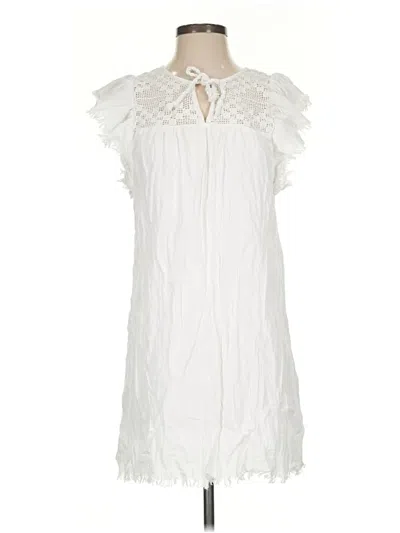 Pre-owned Aerie Casual Dress In White