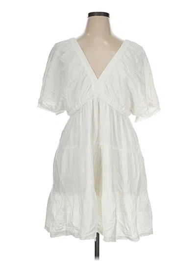 Pre-owned Aerie Casual Dress In White