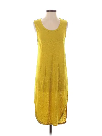 Pre-owned Aerie Casual Dress In Yellow