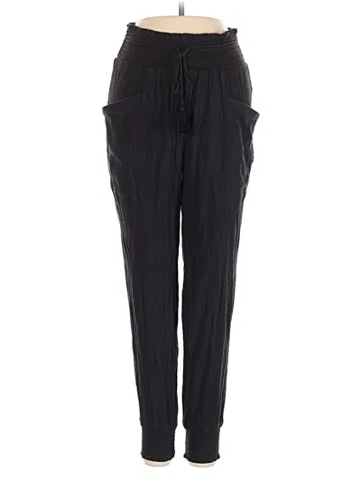 Pre-owned Aerie Casual Pants In Black