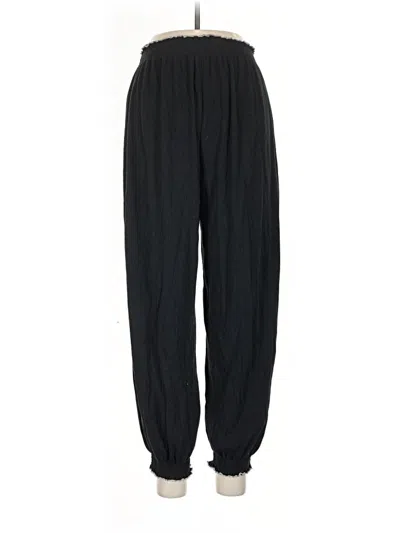 Pre-owned Aerie Casual Pants In Black