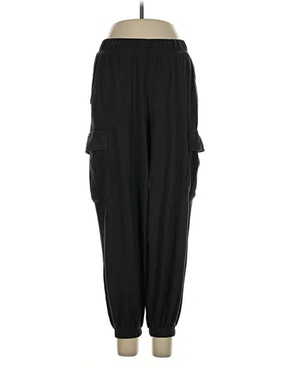 Pre-owned Aerie Casual Pants In Black