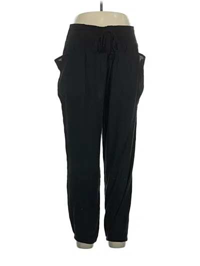 Pre-owned Aerie Casual Pants In Black