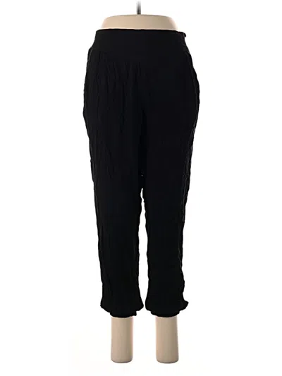 Pre-owned Aerie Casual Pants In Black