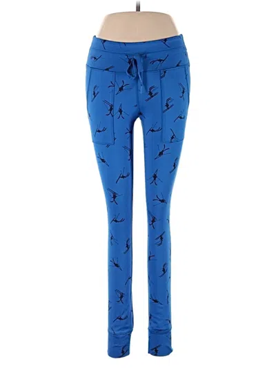 Pre-owned Aerie Casual Pants In Blue