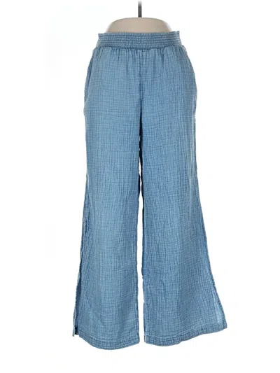 Pre-owned Aerie Casual Pants In Blue