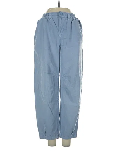 Pre-owned Aerie Casual Pants In Blue