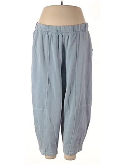 Pre-owned Aerie Casual Pants In Blue