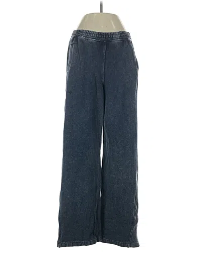 Pre-owned Aerie Casual Pants In Blue