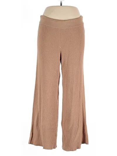 Pre-owned Aerie Casual Pants In Brown