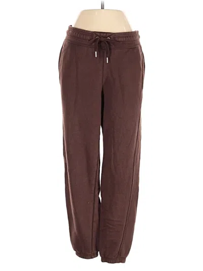 Pre-owned Aerie Casual Pants In Brown