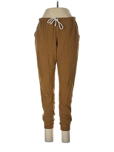 Pre-owned Aerie Casual Pants In Brown