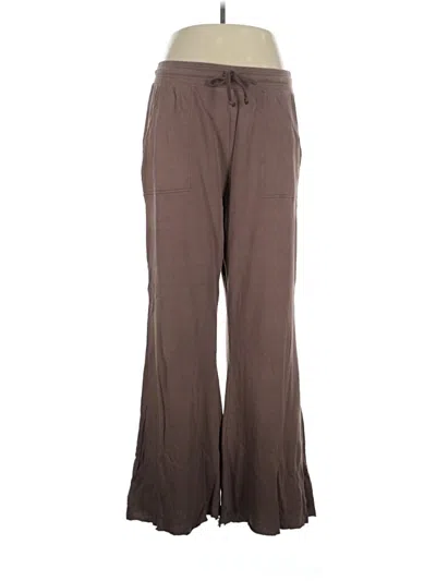 Pre-owned Aerie Casual Pants In Brown