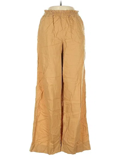 Pre-owned Aerie Casual Pants In Gold