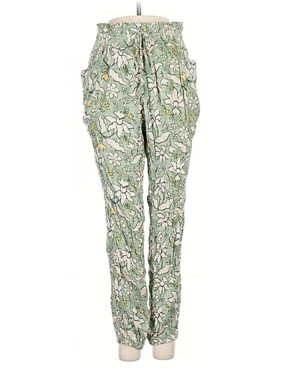 Pre-owned Aerie Casual Pants In Green