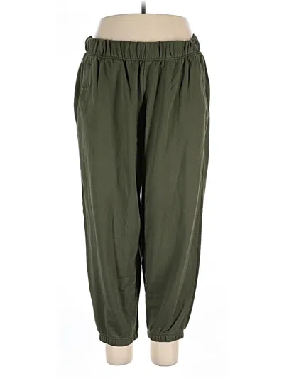 Pre-owned Aerie Casual Pants In Green