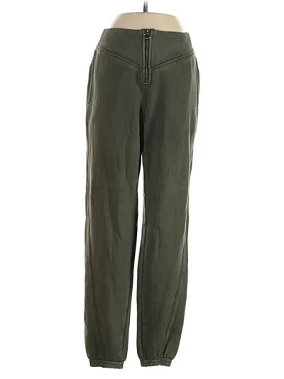 Pre-owned Aerie Casual Pants In Green