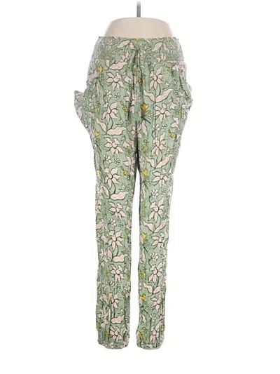 Pre-owned Aerie Casual Pants In Green