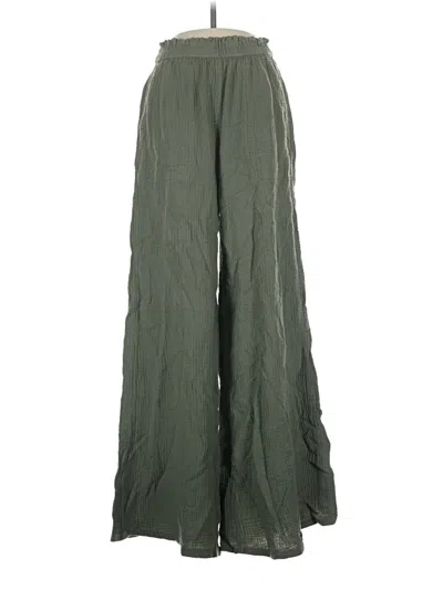 Pre-owned Aerie Casual Pants In Green