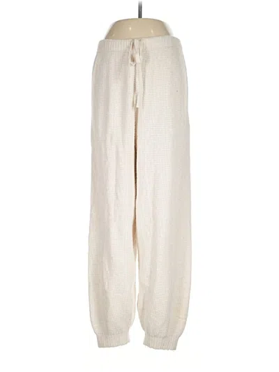 Pre-owned Aerie Casual Pants In Ivory
