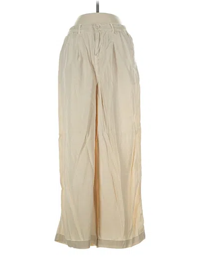 Pre-owned Aerie Casual Pants In Ivory