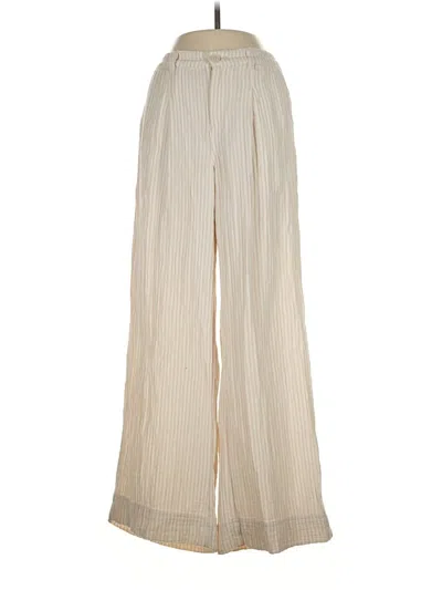 Pre-owned Aerie Casual Pants In Ivory