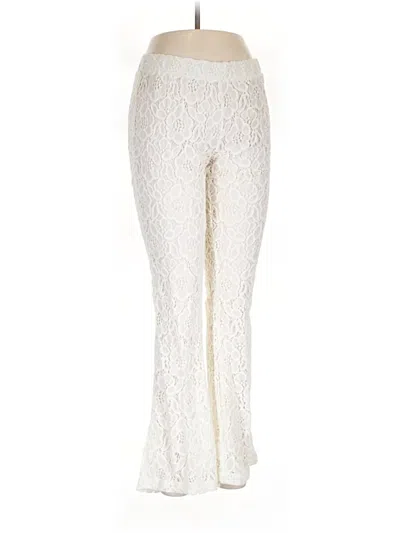 Pre-owned Aerie Casual Pants In Ivory