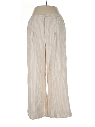 Pre-owned Aerie Casual Pants In Ivory